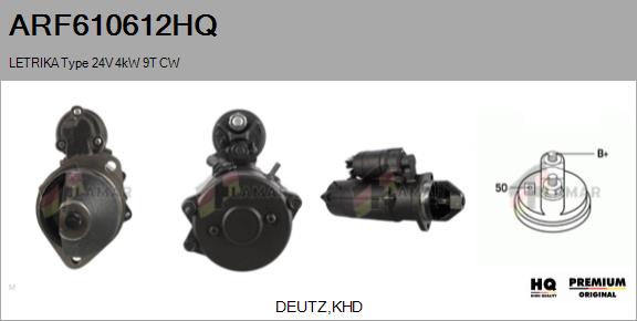 Starter (ARF610612HQ)