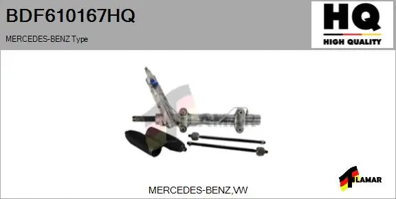 Steering Gear (BDF610167HQ)