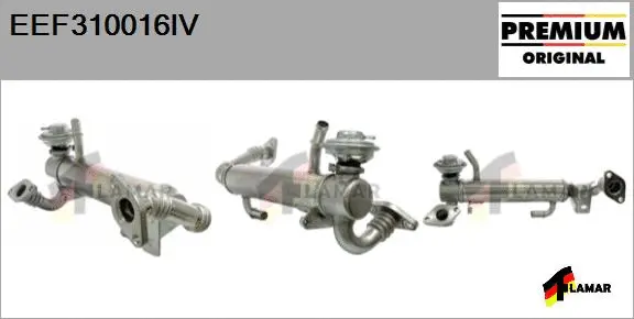 Cooler, exhaust gas recirculation (EEF310016IV)