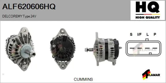 Alternator (ALF620606HQ)