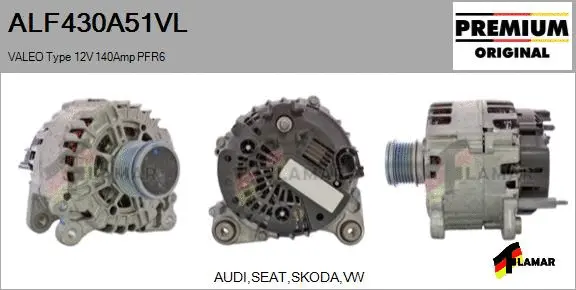 Alternator (ALF430A51VL)
