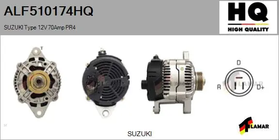 Alternator (ALF510174HQ)