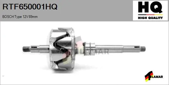 Rotor, alternator (RTF650001HQ)