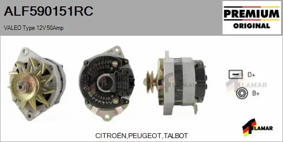 Alternator (ALF590151RC)