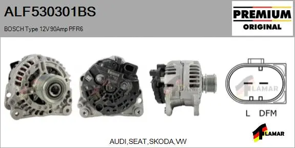 Alternator (ALF530301BS)