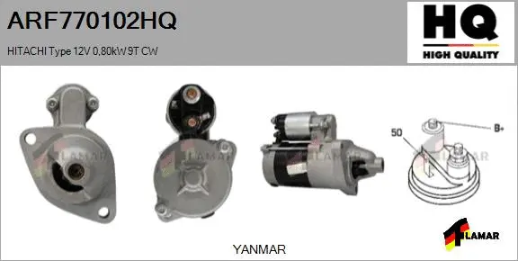 Starter (ARF770102HQ)