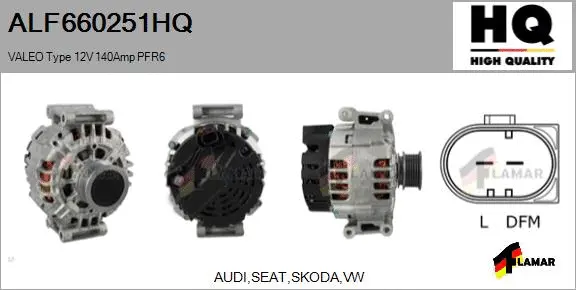 Alternator (ALF660251HQ)