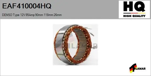 Stator, alternator (EAF410004HQ)