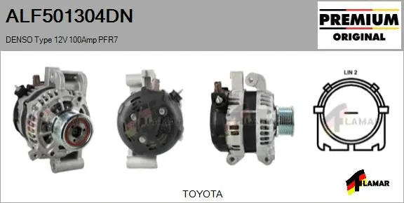 Alternator (ALF501304DN)