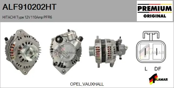 Alternator (ALF910202HT)