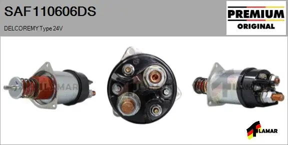 Solenoid Switch, starter (SAF110606DS)