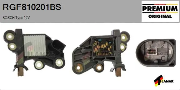 Alternator Regulator (RGF810201BS)