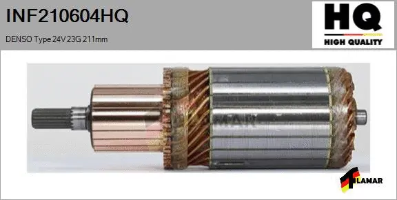 Armature, starter (INF210604HQ)