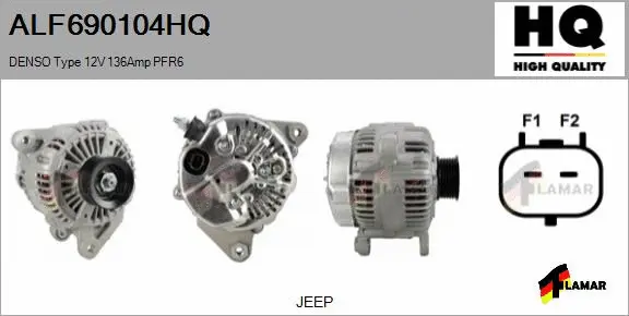 Alternator (ALF690104HQ)