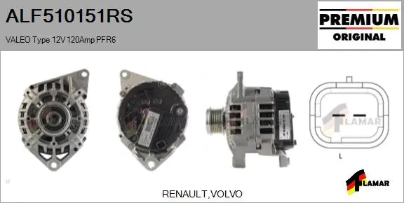 Alternator (ALF510151RS)