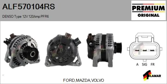Alternator (ALF570104RS)