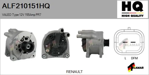Alternator (ALF210151HQ)