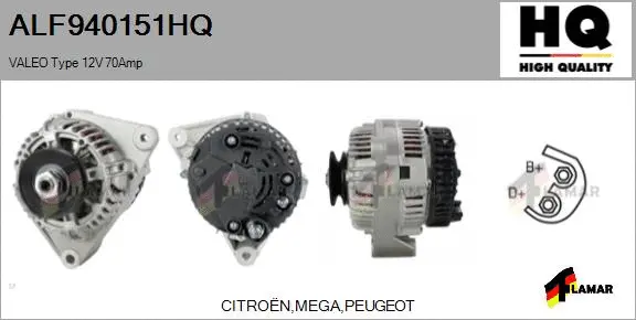 Alternator (ALF940151HQ)