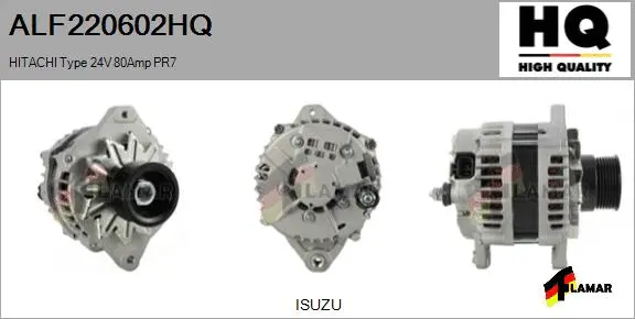 Alternator (ALF220602HQ)