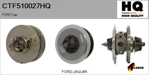 Core assembly, turbocharger (CTF510027HQ)