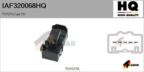 Switch, window regulator (IAF320068HQ)