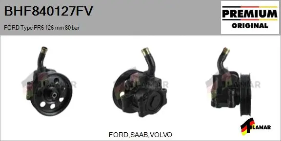 Hydraulic Pump, steering (BHF840127FV)