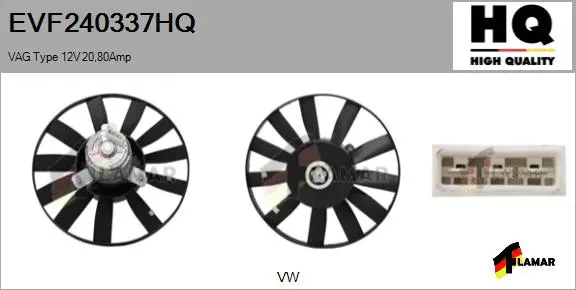 Fan, engine cooling (EVF240337HQ)