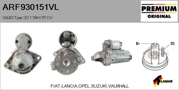 Starter (ARF930151VL)