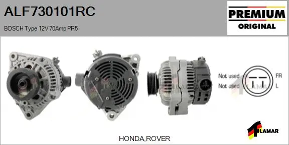 Alternator (ALF730101RC)