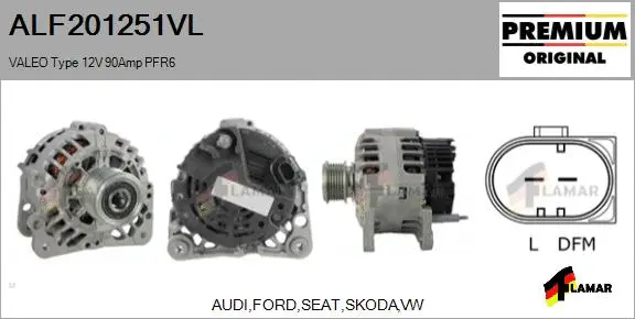 Alternator (ALF201251VL)