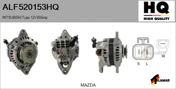 Alternator (ALF520153HQ)