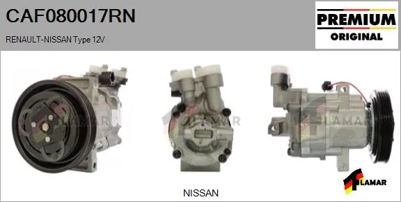 Compressor, air conditioning (CAF080017RN)