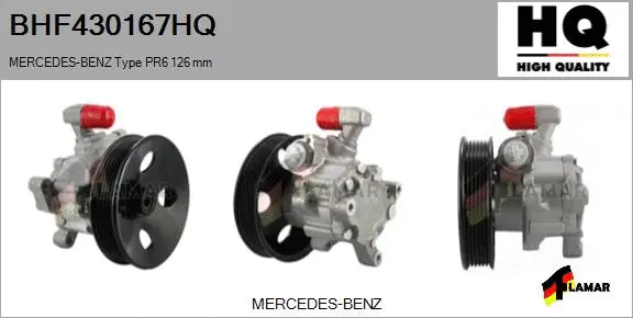 Hydraulic Pump, steering (BHF430167HQ)