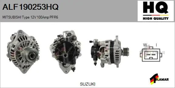 Alternator (ALF190253HQ)