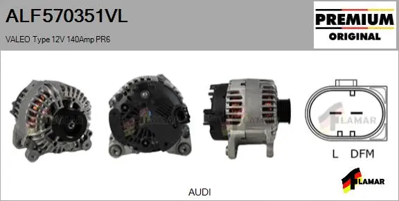 Alternator (ALF570351VL)