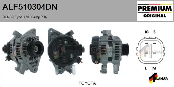 Alternator (ALF510304DN)