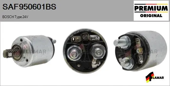 Solenoid Switch, starter (SAF950601BS)