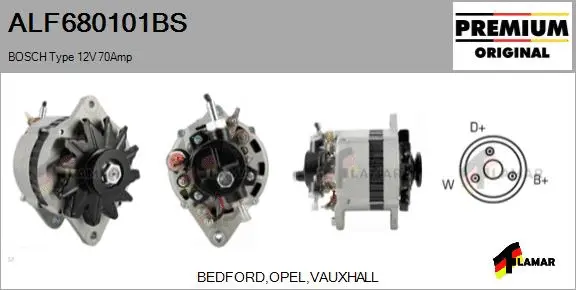 Alternator (ALF680101BS)