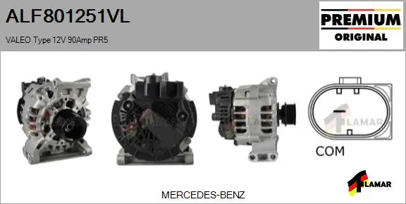 Alternator (ALF801251VL)