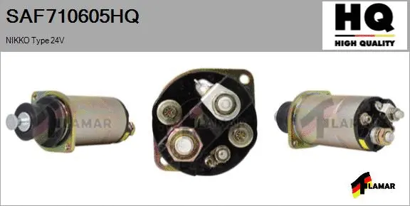 Solenoid Switch, starter (SAF710605HQ)