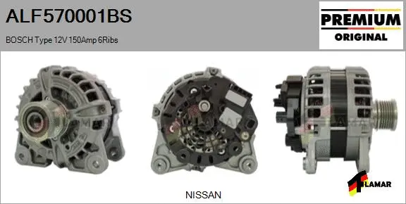 Alternator (ALF570001BS)