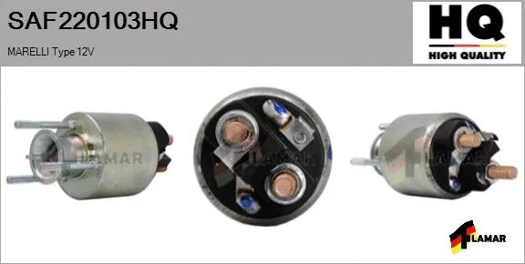 Solenoid Switch, starter (SAF220103HQ)