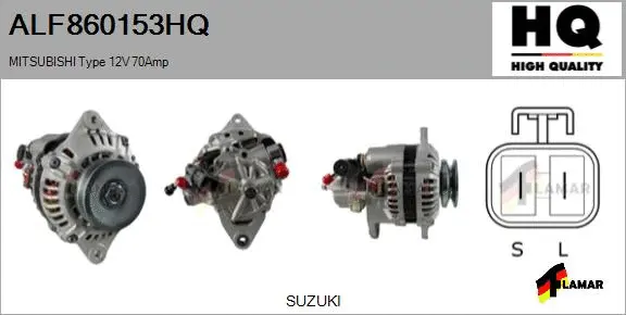 Alternator (ALF860153HQ)