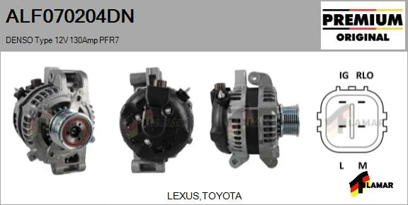 Alternator (ALF070204DN)