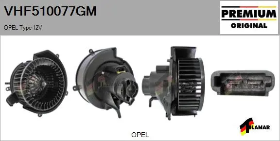 Interior Blower (VHF510077GM)