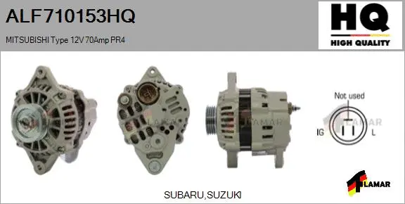 Alternator (ALF710153HQ)