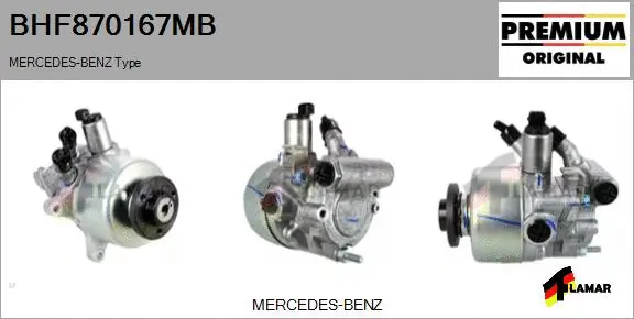Hydraulic Pump, steering (BHF870167MB)