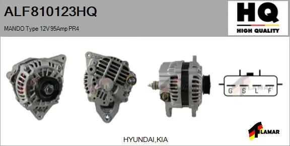 Alternator (ALF810123HQ)