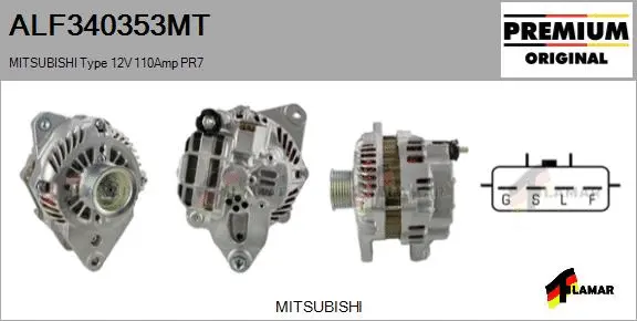 Alternator (ALF340353MT)