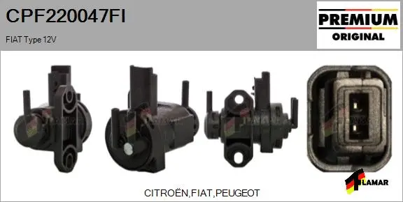 Pressure Converter, exhaust control (CPF220047FI)